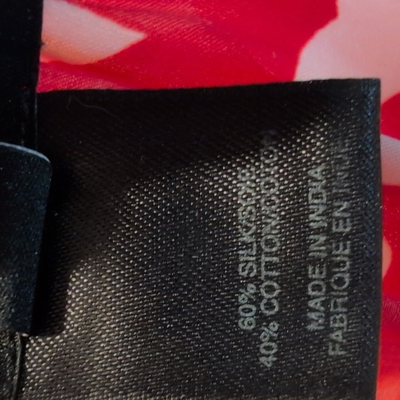 Marc By Marc Jacobs Flock Of Hearts Red And White Top Size 8 - Picture 7 of 8